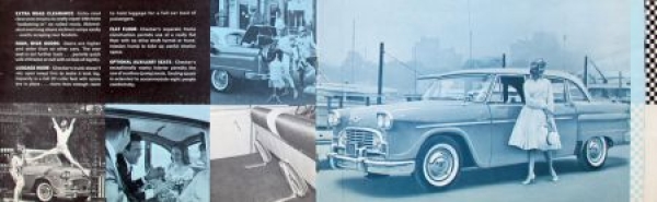 Checker Modelprogram 1960 "Was Checker thinking" Carbrochure (9453)